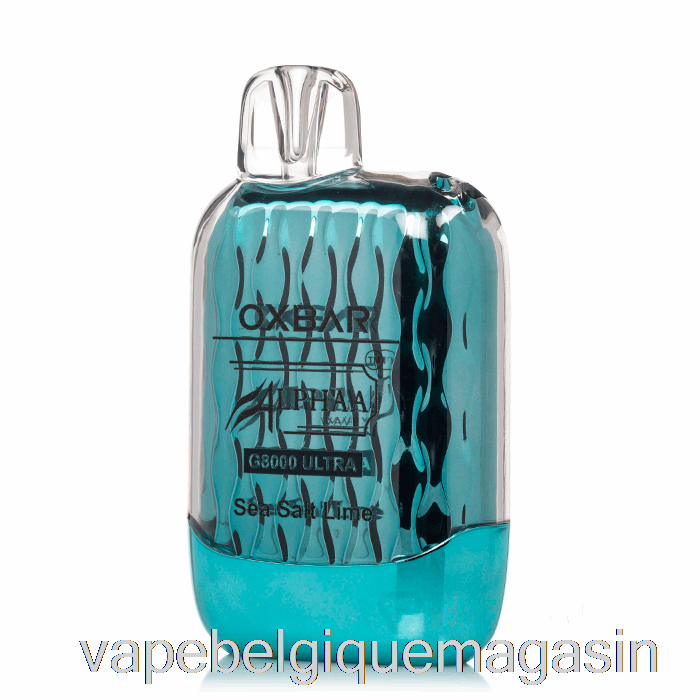 Vape Juice Oxbar G8000 Sel De Mer Jetable Citron Vert